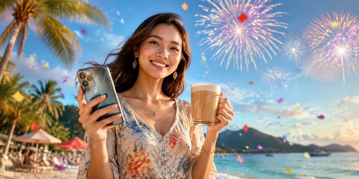 Pengguna menggunakan telefon pintar untuk bermain kasino mudah alih di Langkawi dengan cara bertanggungjawab